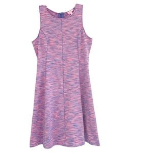 Lilly Pulitzer Cove Dress Pink Space Dye Runaround Stretch Small